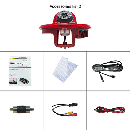 Tercera cámara de luz de freno para Renault Trafic 2001-2014 Combo 2001-2011 Vauxhall Vivaro 2001-2014