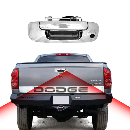 Tailgate Backup Camera for Dodge Ram 2002-2008 silver