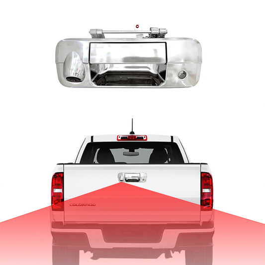 Камера ручки задней двери для Toyota Tundra 2007-2013 серебристая
