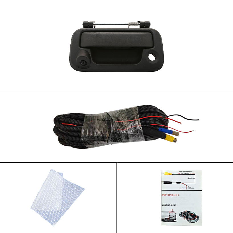 HD Night Vision Waterpoof Fish-eye Lens Tailgate Backup Camera For Ford F150 2004-2014/Mark LT 2006-2014/Super duty 2008-2015 Replacement OE8L3Z-9943400-AC